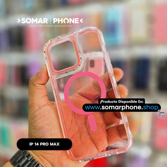 Funda Mag-Urban Para iPhone 14 Pro Max Rosa