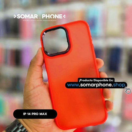 Funda Spacio3 Para iPhone 14 Pro Max Rojo
