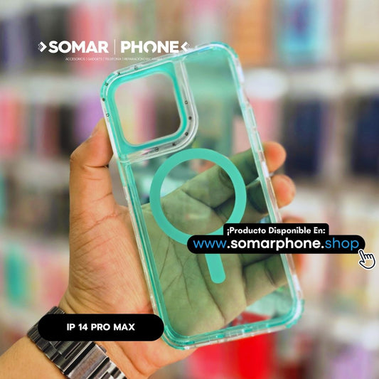 Funda Mag-Urban Para iPhone 14 Pro Max Verde