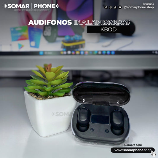 Audífonos Bluetooth KBOD C16 Negro