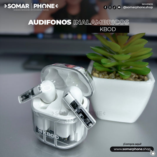 Audífonos Bluetooth KBOD C10 Blanco
