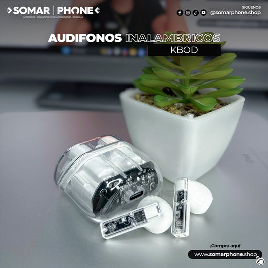 Audífonos Bluetooth KBOD C10 Blanco