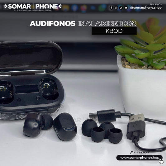 Audífonos Bluetooth KBOD C16 Negro