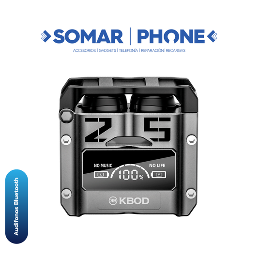 Audífonos Bluetooth KBOD C14 Gris